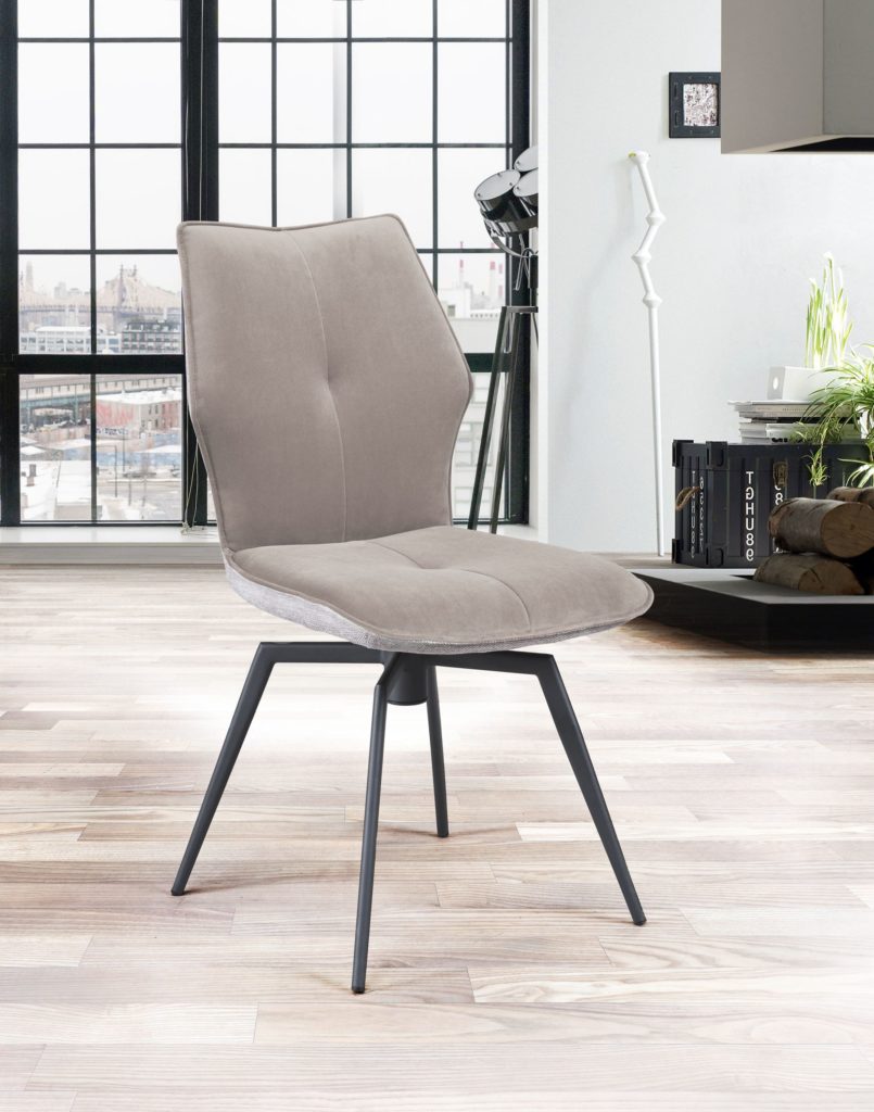 Chaise Paloma devant tissu beige - Girardeau