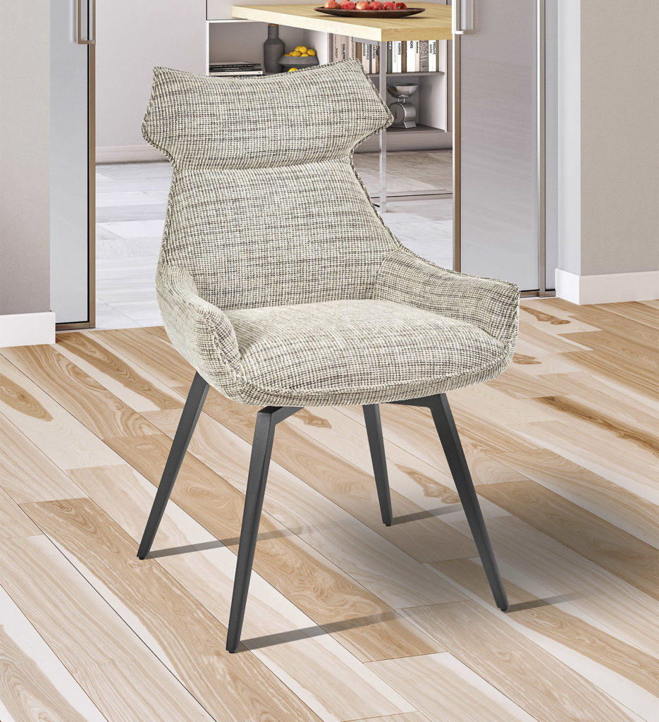 Ambiance chaise Ysis tissu beige avant