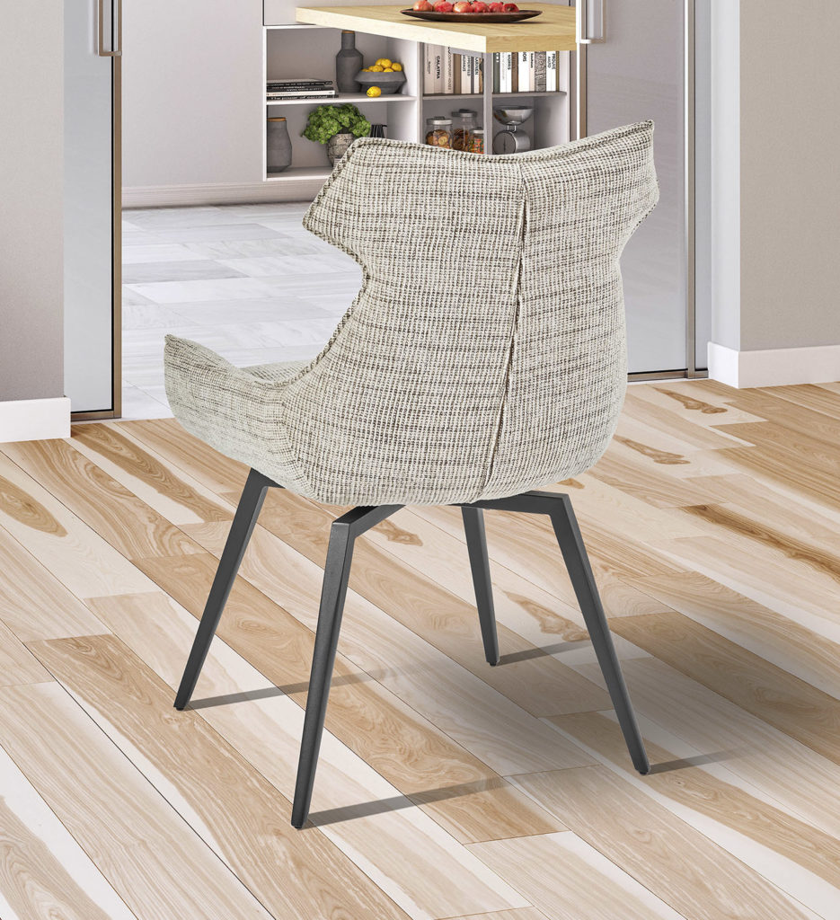 Ambiance chaise Ysis tissu beige arrière