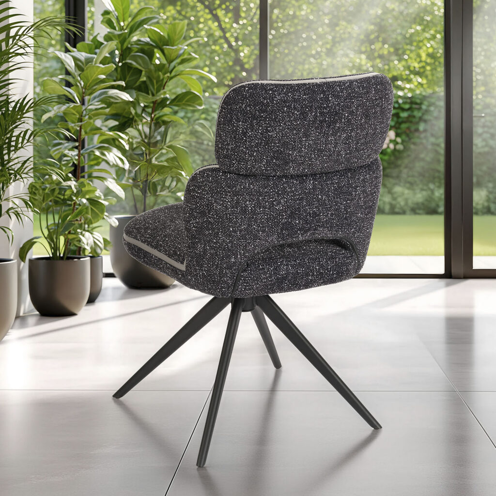 Ambiance Célia gris anthracite arrière - Girardeau