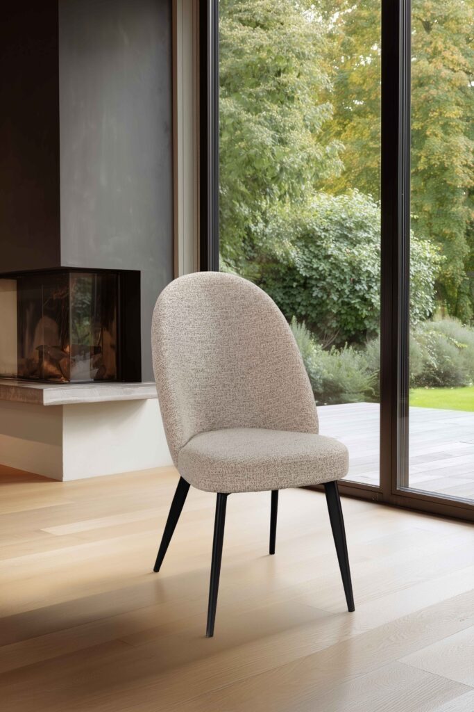 ambiance Chaise Elina Beige avant - Girardeau