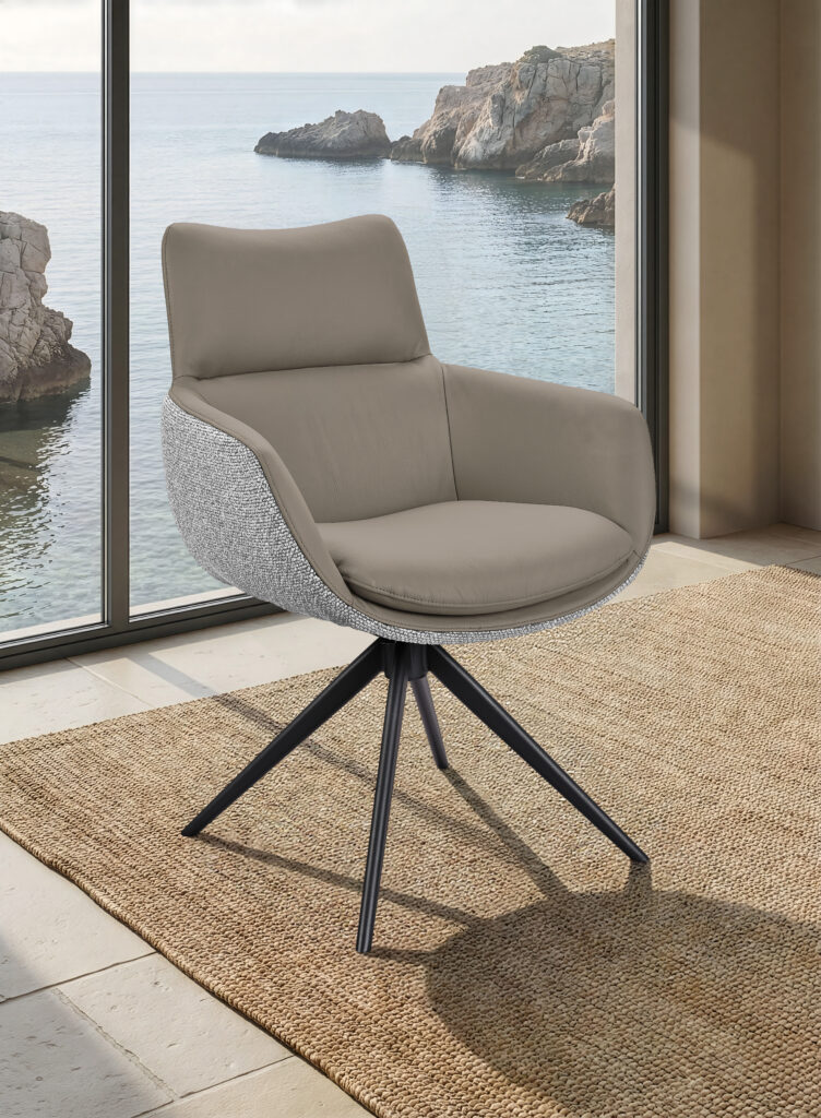 ambiance fauteuil eva gris avant