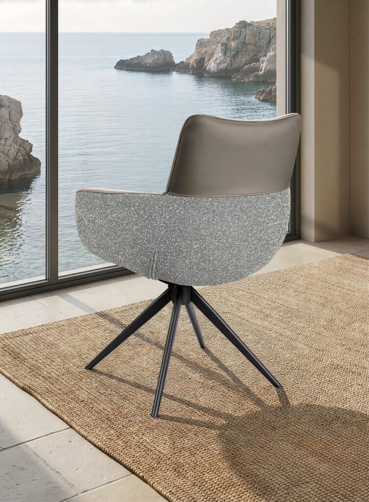 ambiance fauteuil eva gris arrière