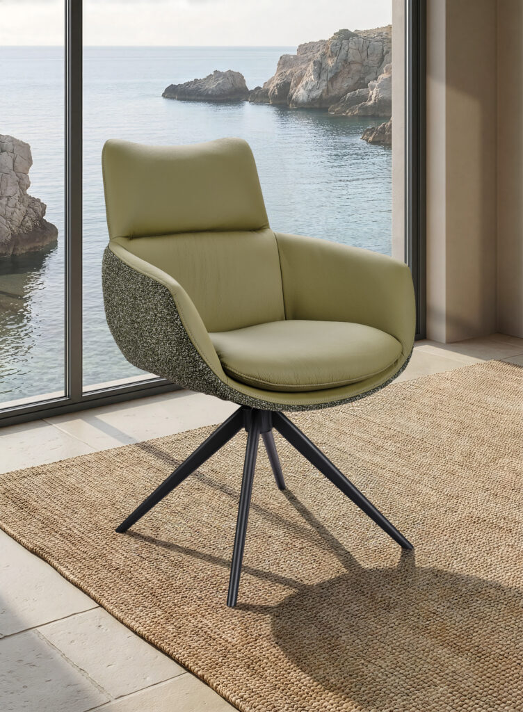 ambiance fauteuil eva vert avant