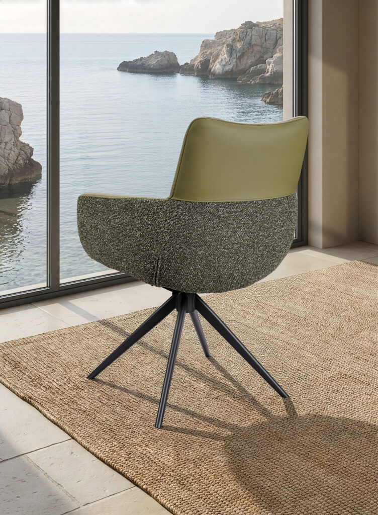 ambiance fauteuil eva vert arrière