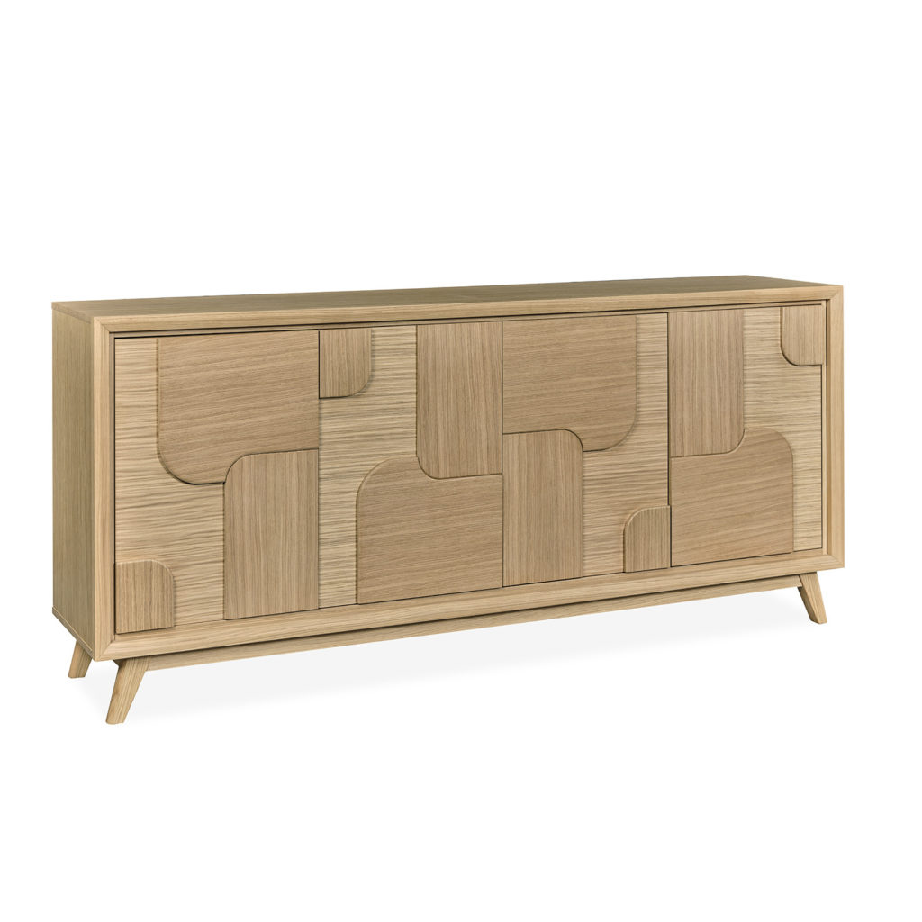 Enfilade 4 portes en 2.24m collection RIVAGE - Girardeau