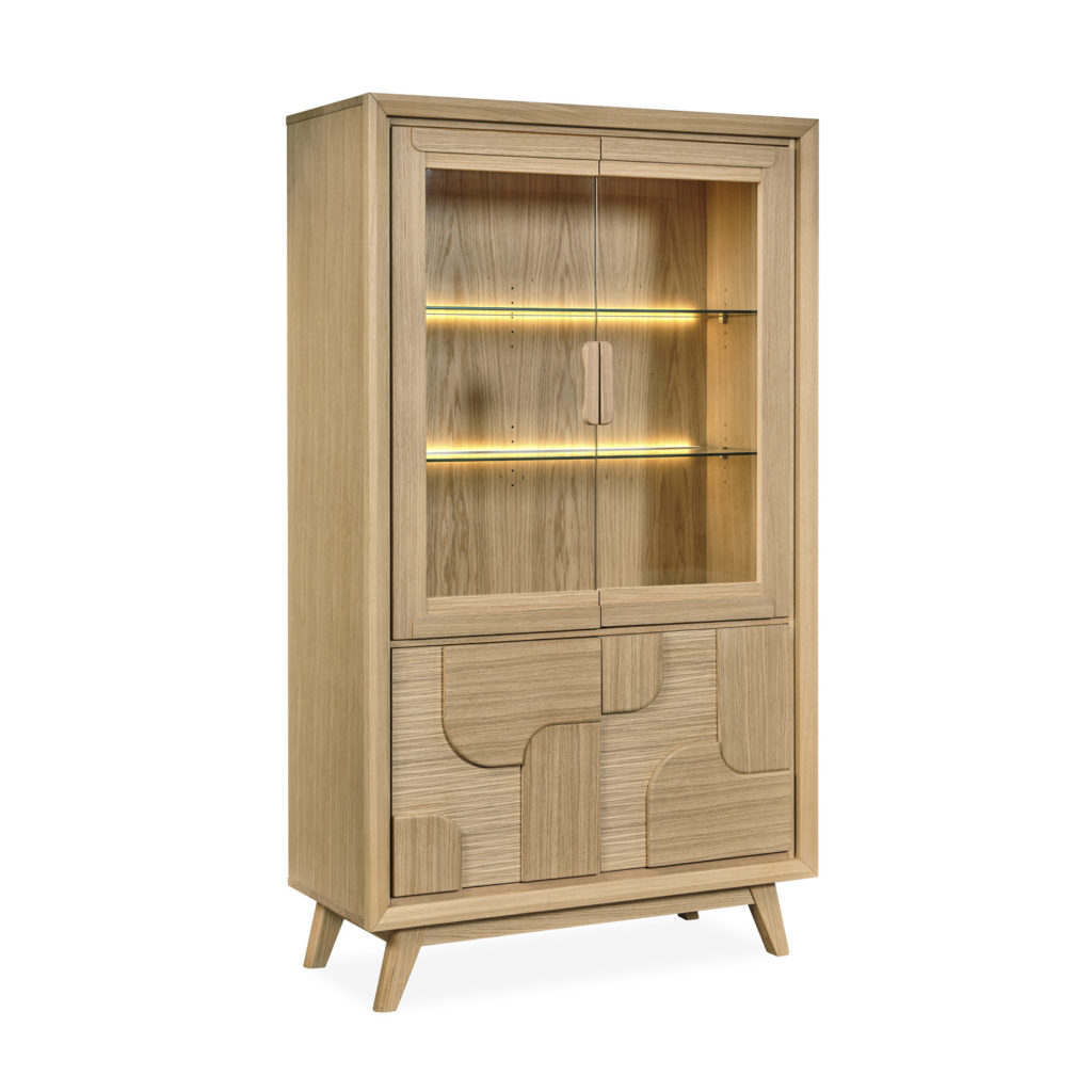 Vitrine 4 portes collection RIVAGE - Girardeau