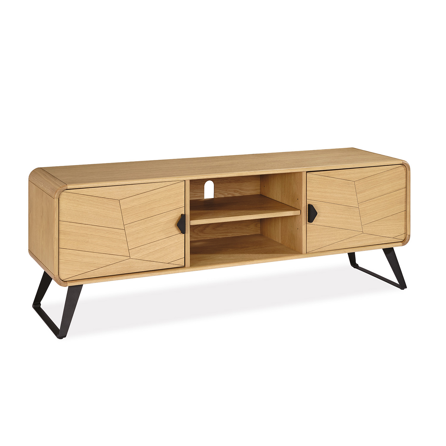 Meuble TV Hifi en 1,65m Tokyo - Meuble Moderne - Girardeau