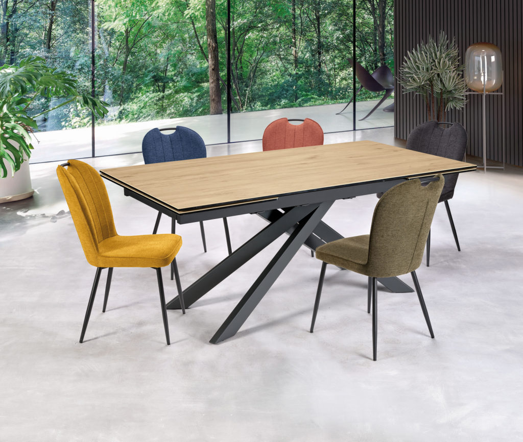 Table Lys céramique Ton Chêne Naturel