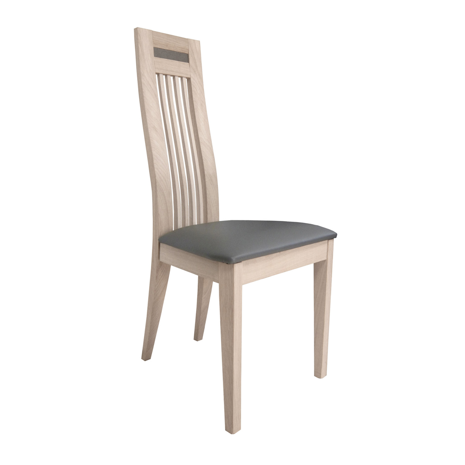 Chaise de Repas Chêne teinte 329 Sable collection MALAGA - Girardeau, Créateur de Chaise - Girardeau