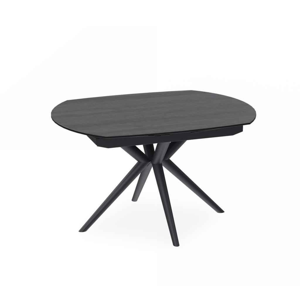 Table Nymphéa 130cm céramique Gris Nuancé - Girardeau