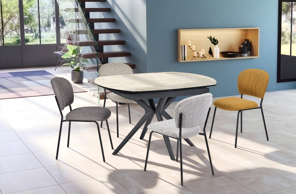 ambiance nymphéa 160 beige veiné fermé