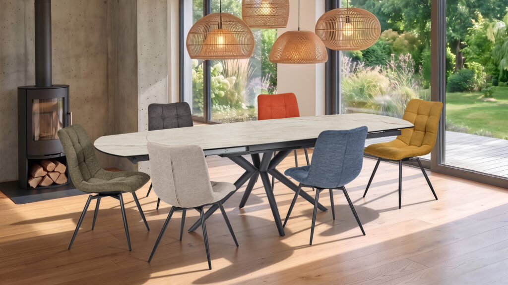 ambiance nymphéa 180 beige veiné ouverte