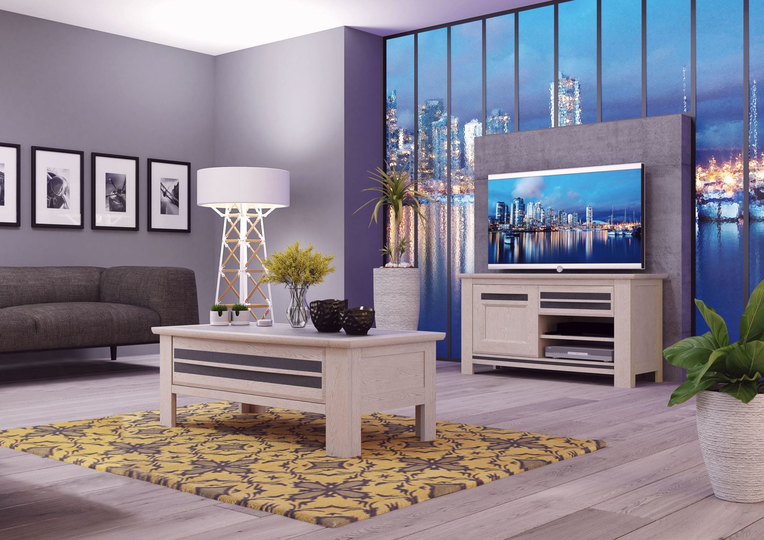 Ambiance salon collection MALAGA - Girardeau