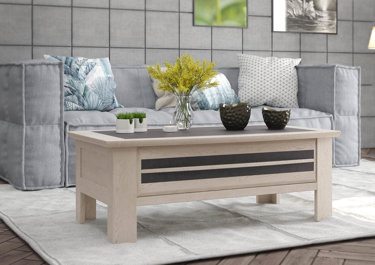 Table de salon collection Malaga - Girardeau