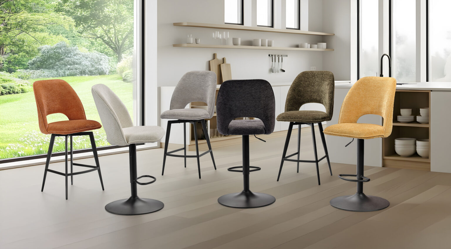 Chaises Roxane hautes - Girardeau